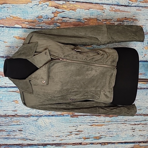 BB Dakota Faux Suede Jacket - Picture 1 of 15